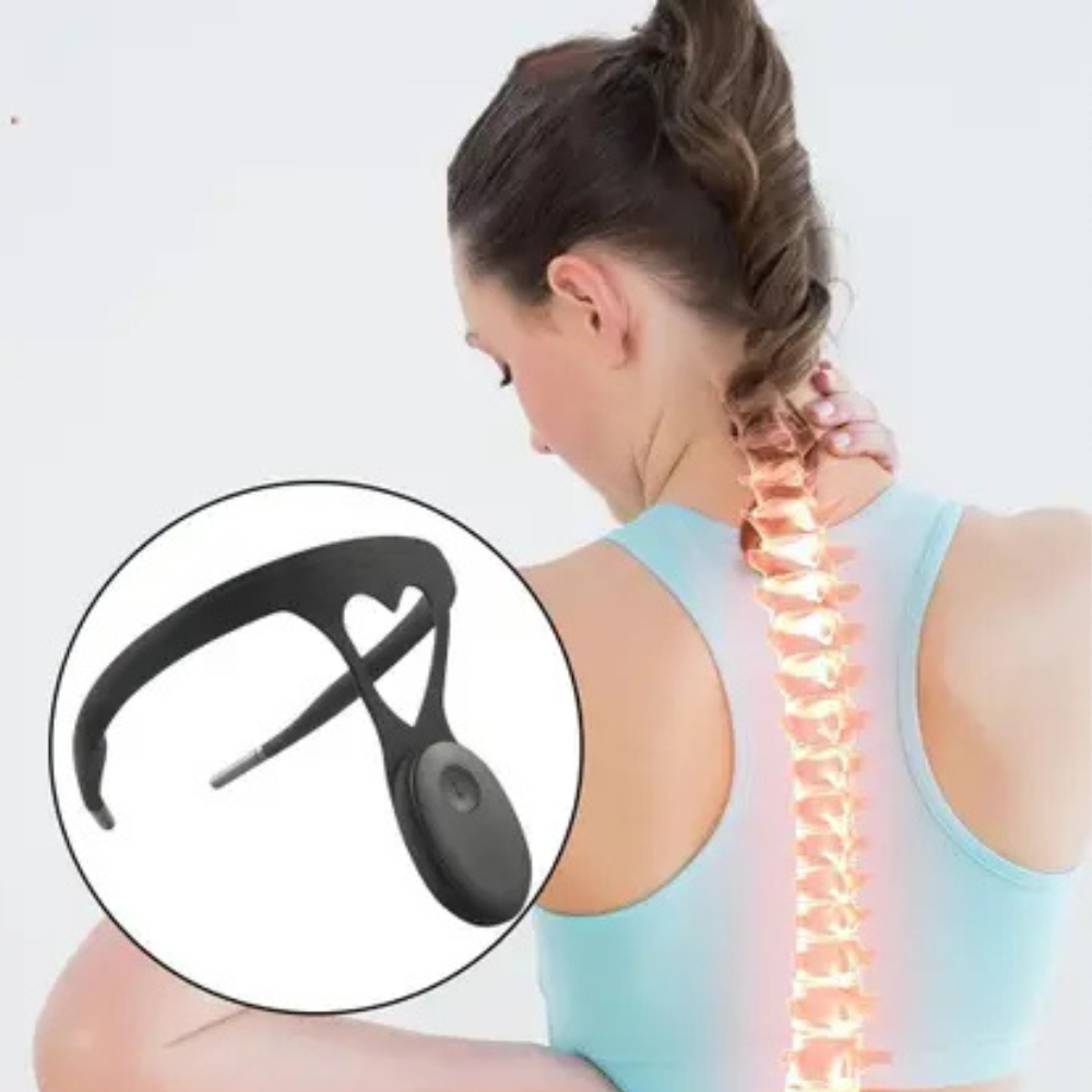 Ergonia™ Corrector Inteligente de Postura y Masajeador Cervical EMS